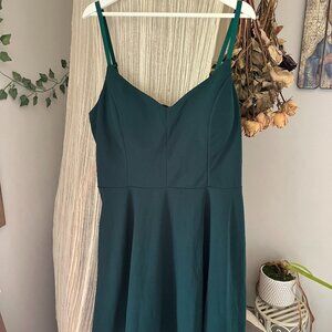 NWT Lily Rose Emerald Green Dress